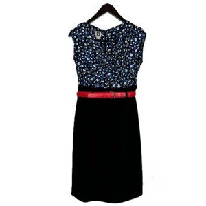 Anne Klein Belted Dress